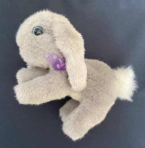 Tyco Bunny Bunny Bunnies Gray Rabbit 1994 Plush Stuffed Toy RARE Grey - Picture 4 of 6