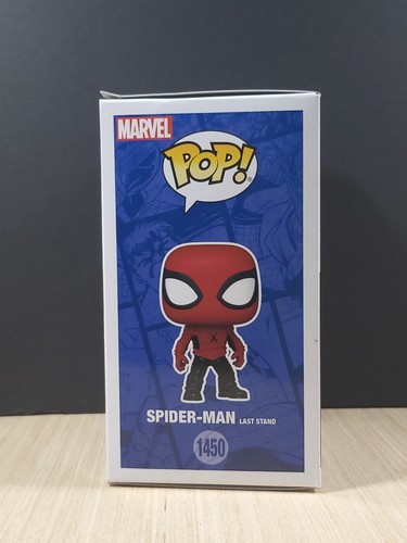 Funko Pop! Marvel - Spider-Man Last Stand Preview Exclusive #1450 + Protector - Picture 4 of 6