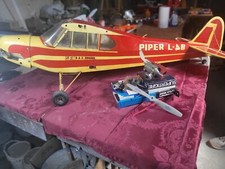 Aereomodello Piper L-4B | Artigianale a benzina | Non assemblato | Con elica 