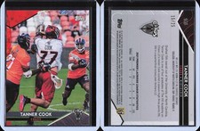 2022 Topps Premier Lacrosse Orange Parallel #146 Tanner Cook - Chaos /25