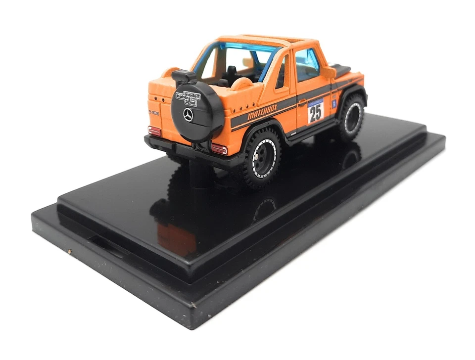 Matchbox Superfast Mercedes G500 Cabrio orange Leipzig Toy Fair 2021. 1 of 300 - Image 4 of 4