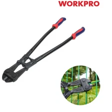 WORKPRO 24" Bolt Cutter Chrome Steel Blade for Cutting Padlocks and Iron wire