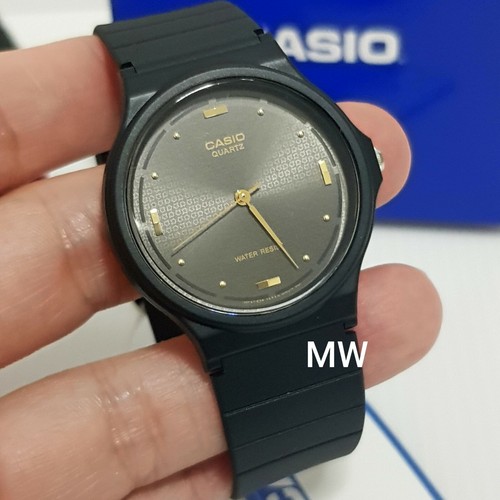 New Casio MQ76 Classic Black Resin 