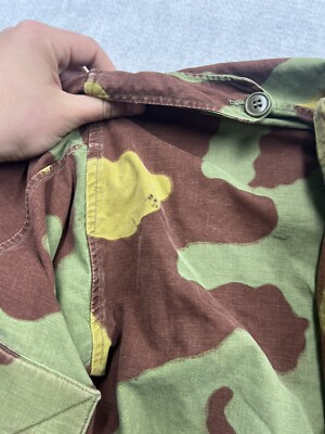 Vintage Field Jacket Men's XL Italian Army Paratrooper DPM