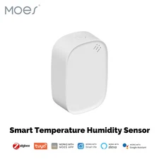 MOES ZigBee Smart Temperature Humidity Sensor Detector App Monitor Alexa Google
