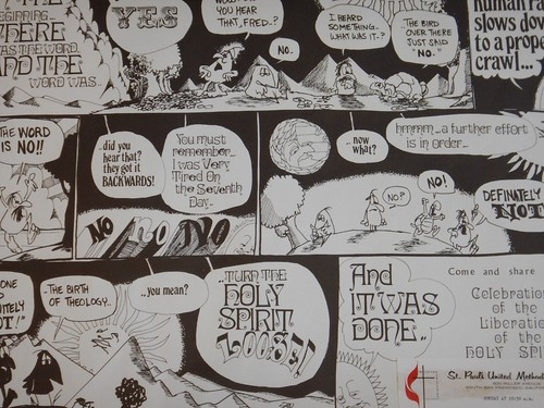 1970 ST. PAUL'S CHURCH SOUTH S.F. - ODD BODKINS - POSTER, DAN O'NEILL ART - Picture 2 of 6