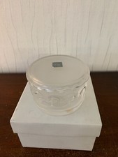 Scatola Di Polvere In Cristallo Lalique