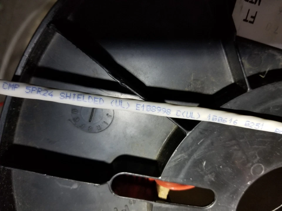 Belden 82505 24/5P Shield Twist Pair FEP Ins EIA RS-232 Computer Cable NAT /10ft - Image 2 of 4