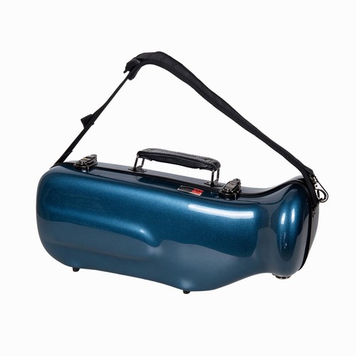 Estuche de fibra de vidrio Crossrock se adapta a trompeta, estuche de vuelo ligero trompeta Bb - Imagen 20 de 36