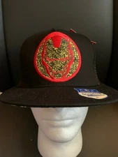 New with Tags NWT Marvel Iron Man Trucker Snapback Flat Brim Bill Hat OSFM