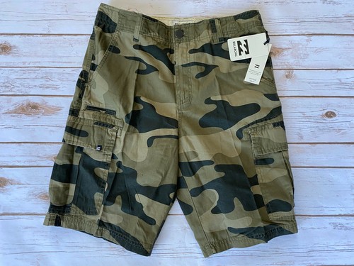CARGO MILITARY CAMO SHORTS MENS 32 