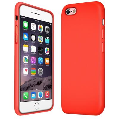 Schutzhülle Silikon Hülle Für iPhone 6 6S PLUS Slim Handy Tasche Case Cover matt