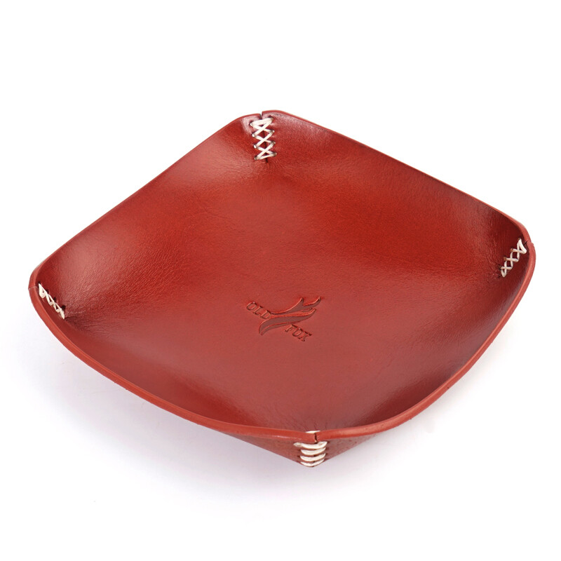 tobacco tray LIMITED RUN Leather Tray: Foldable Travel Valet or keeping countertops organized. Leather Pipe Tray