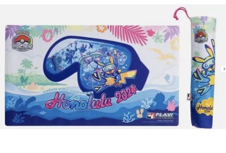 mtg 世界選手権2024限定プレイマット Pokemon World Championships 2024 Honolulu Exclusive
