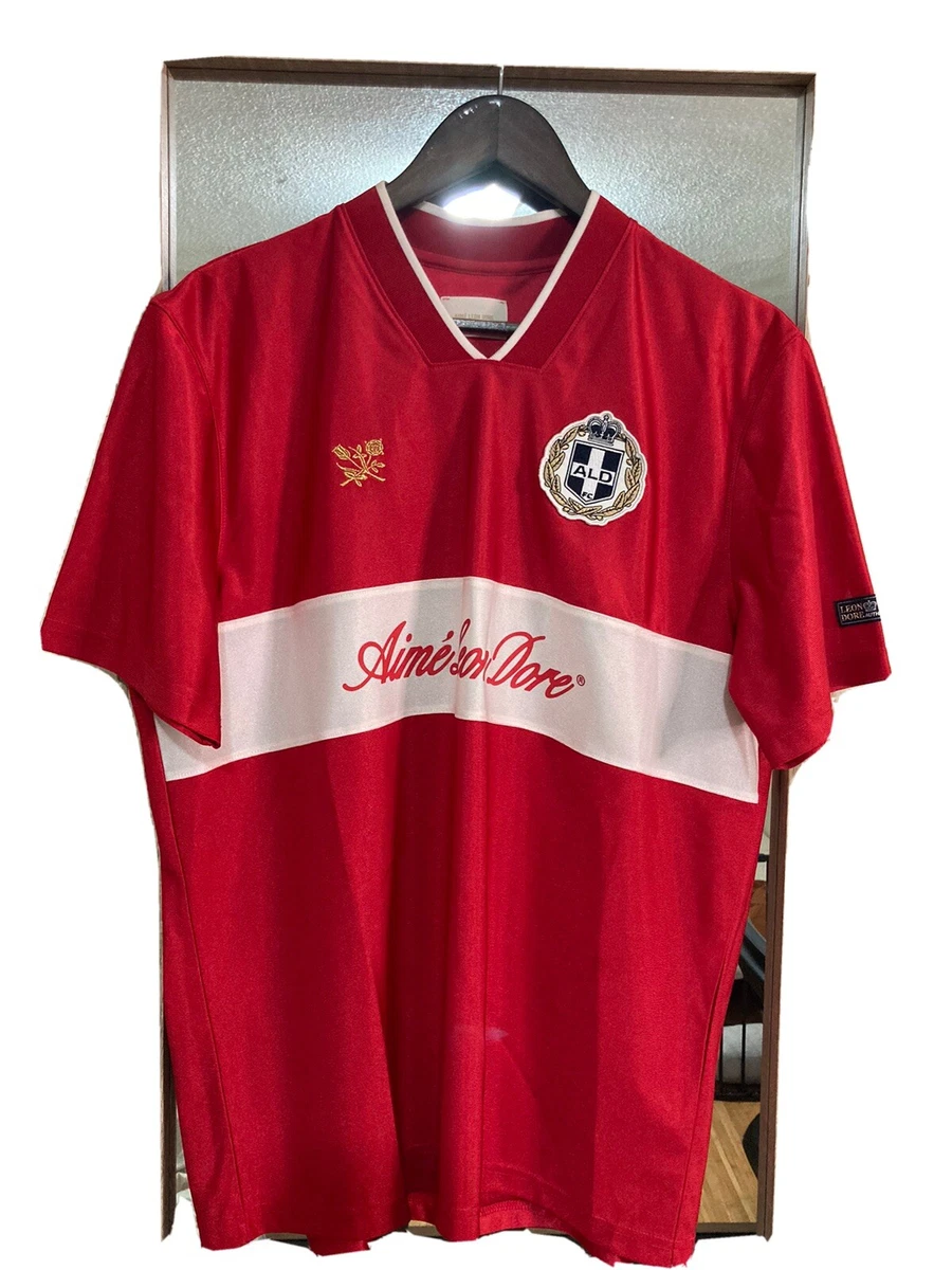 Aime Leon Dore Team Soccer Jersey Red Size Small Summer '22 | eBay