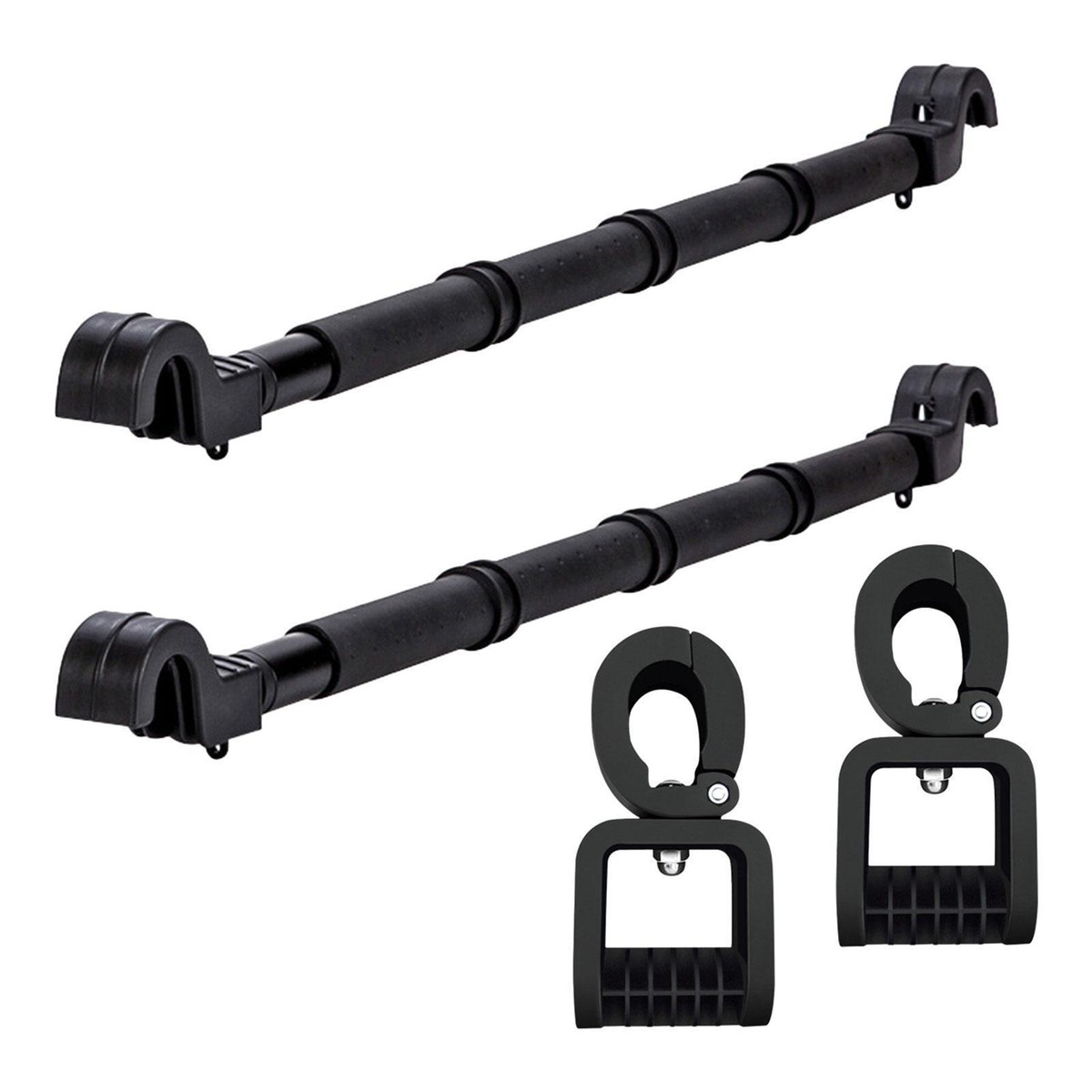 Car Hanger Car Clothes Hanger Bar Metal Hanger Hooks Expandable Retractable