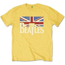 The Beatles Kids T-Shirt: Logo Vintage Flag
