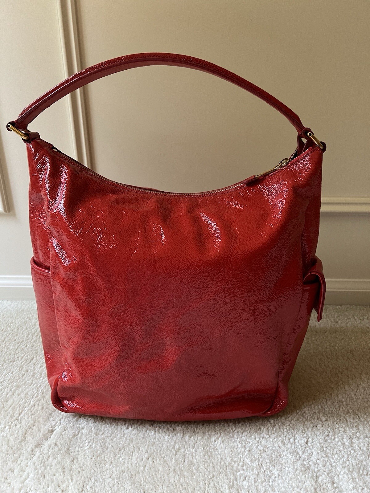 SAINT LAURENT Borsa a tracolla YSL Multy Hobo in pelle usata