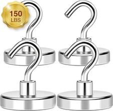 Magnetic Hooks Heavy Duty, 150Lbs Super Strong Magnet Hooks For Cruise E