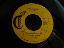 Z25 COBRA 1146 TEJANO BENNY RAMOS UN MAL AMOR UNA MUJER BUENA