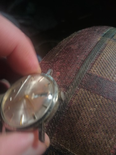 Vintage Kronatron Electra Men's Wristwatch mechanical Parts Or Repair Non Workin - Picture 4 of 6