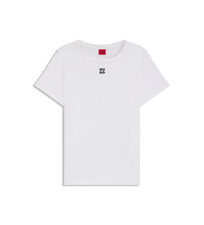 Image of HUGO BOSS Womens White Deloris T-Shirt Size Large BNWT