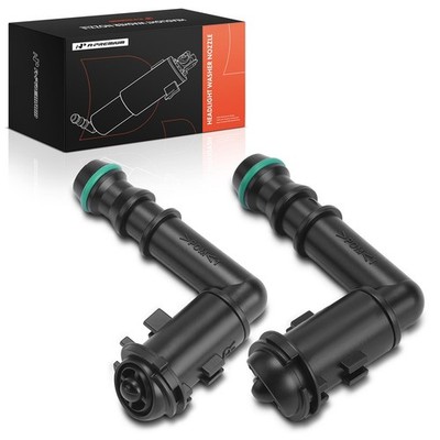A-Premium 2Pcs Front Headlight Headlamp Washer Nozzle Jet for Cadillac CTS 08 09