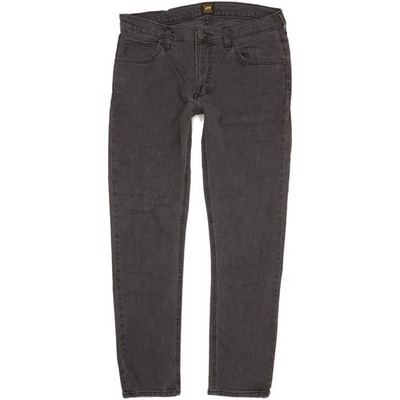 Lee Luke Herren Jeans Grau Skinny Slim Stretch W33 L30 (107109)