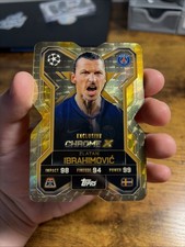Marketplace image: 2025-26 Match Attax Zlatan Ibrahimovic Superfractor ONE OF ONE ⚡️✨  CX 10