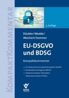 Thilo Weichert / EU-DSGVO Und BDSG9783766373038