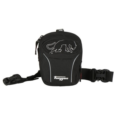 Furygan Colt Evo 2 Leg Bag Motorcycle Luggage 1.5 L Black