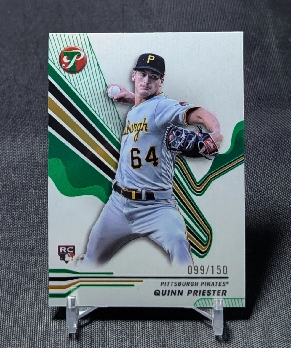 Quinn Priester Green Refractor 099/150 Rookie RC 2024 Topps Pristine Card #164