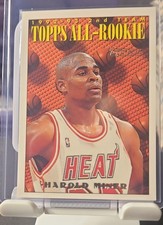1993-94 Topps - Topps All-Rookie Team Harold Miner #175 Gold