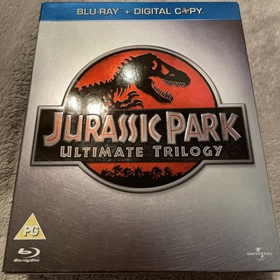 Jurassic Park Ultimate Trilogy 6 Disc Blu-ray Box set 