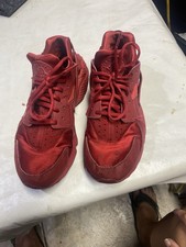 Nike Air Huarache Triple Red Size 10 Used 634835-601