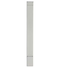 7 In. X 2-1/4 In. X 90 In. Primed Polyurethane Fluted Pilaster Moulding