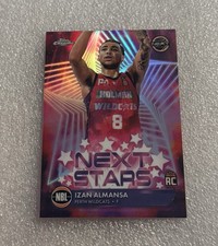 IZAN ALMANSA 2024-25 Topps NBL Chrome NEXT STARS RC Refractor CASE HIT SSP NS-3