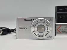 MINT SONY Cyber-shot DSC-W830 Silver Compact Digital Camera From Japan