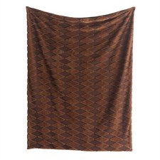 Image of Appletree Hygge Cosy Diamond Soft Jacquard Boucle Throw