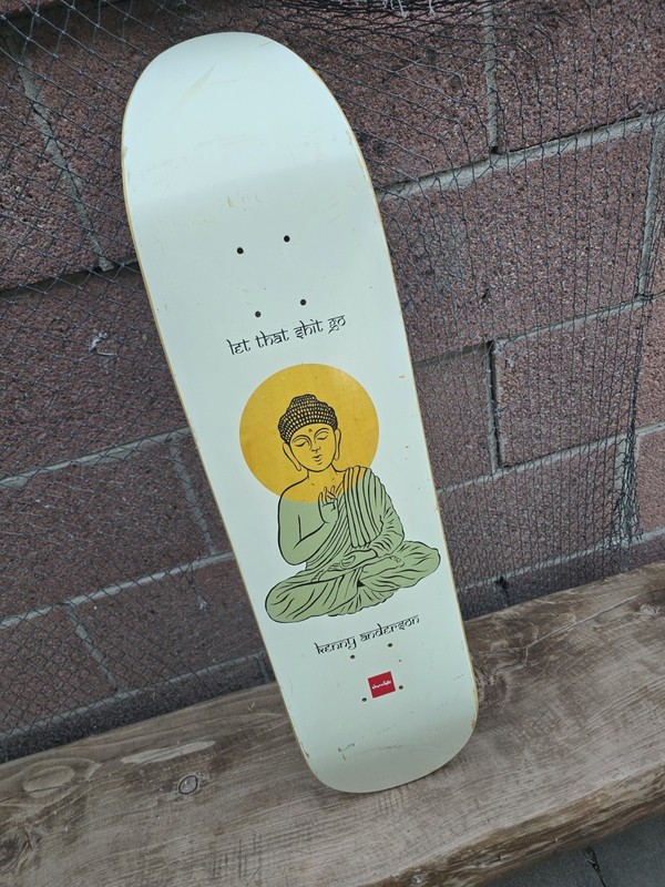 Rare Kenny Anderson Chocolate Deck Skateboard NOS