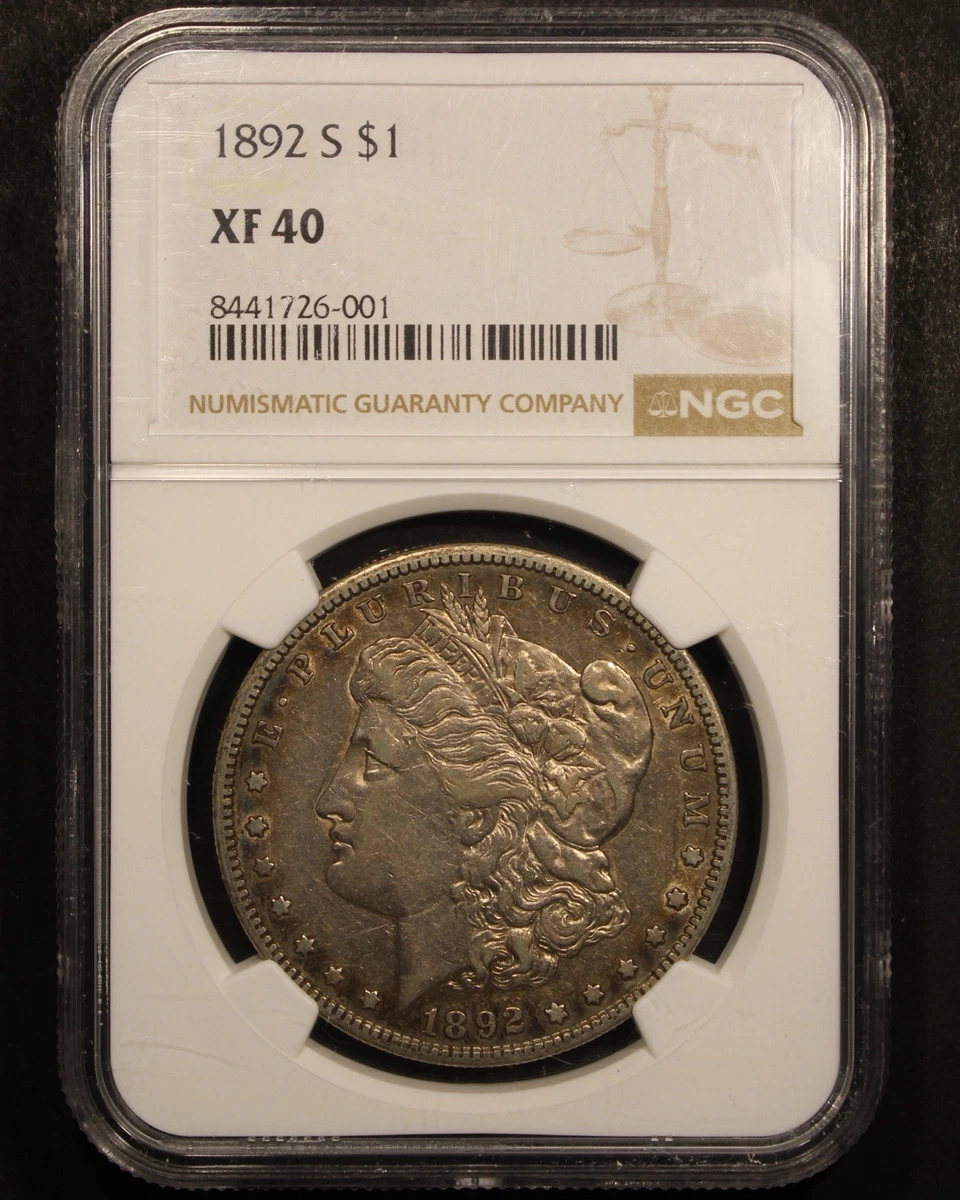 1892 Year Grade XF 40 Morgan US Dollars (1878-1921) for sale | eBay