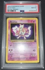 1999 POKEMON GAME MOVIE MOVIE PROMO #3 MEWTWO PSA 8