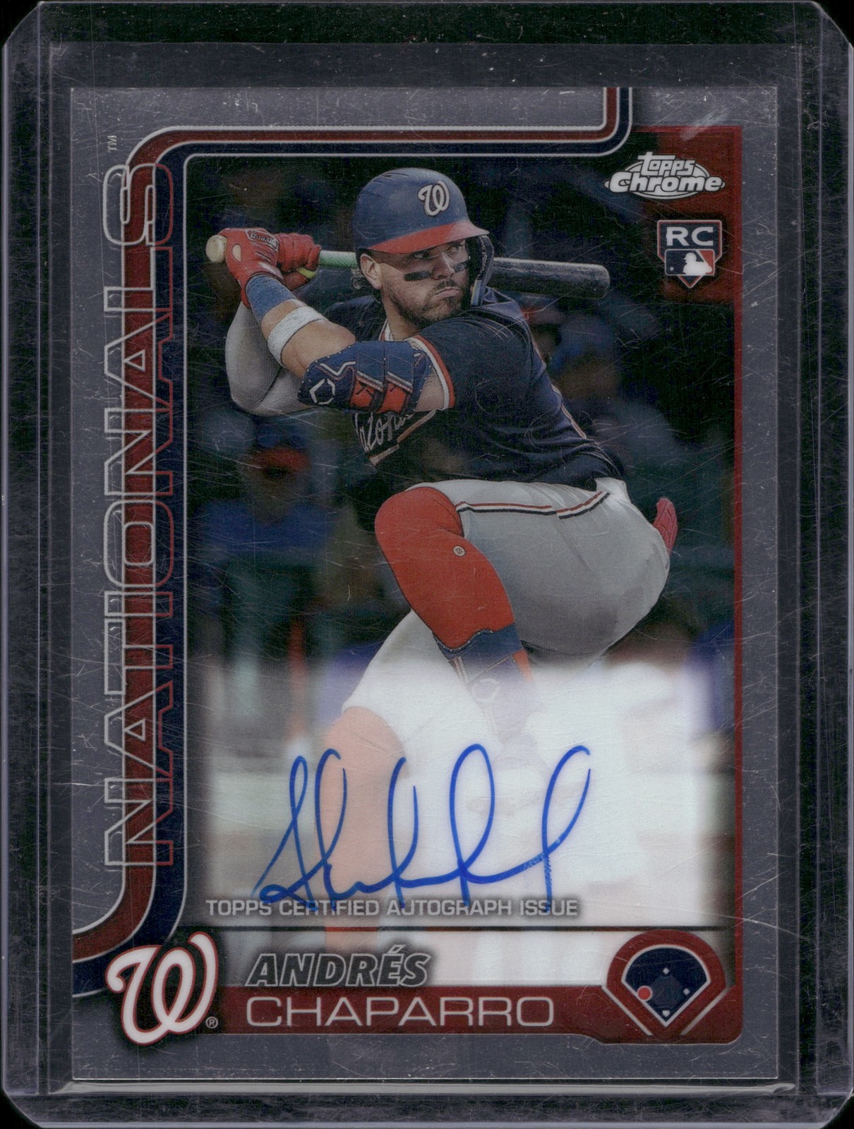 2025 Topps Chrome #RA-AC Andres Chaparro Rookie Autograph