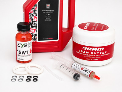 Rock Shox 35 Lower Leg Service Set Kit Domain Boxxer Lyrik Wartung 100ml 15WT Öl