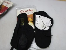 Sansha Canvas Ballet Dance Shoe Demi Pointe BLACK Pro 1C Size W 6 MENS 3 WIDTH M