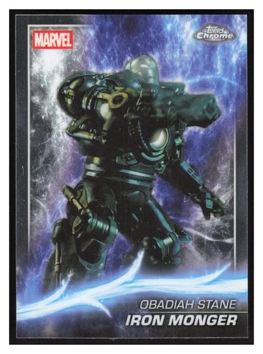 2025 Topps Chrome Marvel Iron Monger card #3