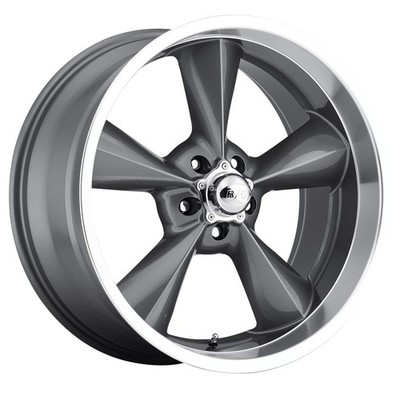 MOUNTED - B/G ROD WORKS Old School 20X8.5 5X114.3 ET7 Gunmetal Machined ...