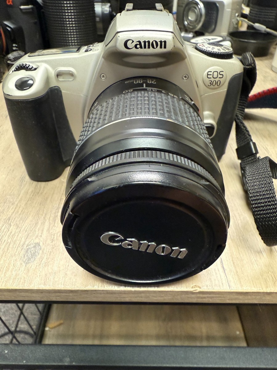 Canon EOS 300 Film Camera with Canon EF 28-80mm f/3.5-5.6 EF II