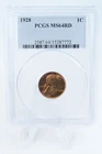 1928-P PCGS MS64RD Lincoln Wheat Cent Business Strike 1C