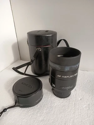 Minolta AF 500mm F/8 Mirro lens télé objectif fits sony alpha - Photo 1/4